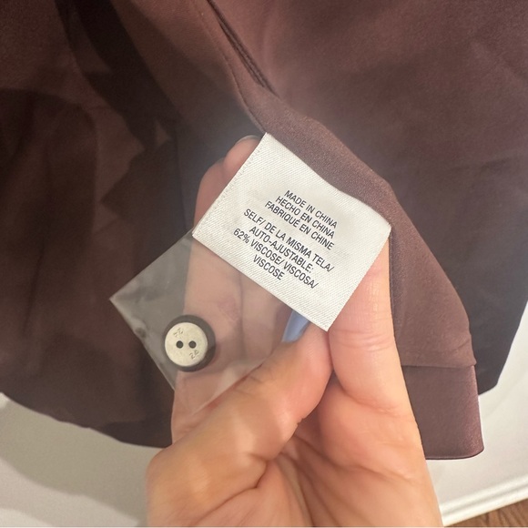 Favorite Daughter Peak Lapel Satin Blazer Jacket Large - Picture 10 of 13